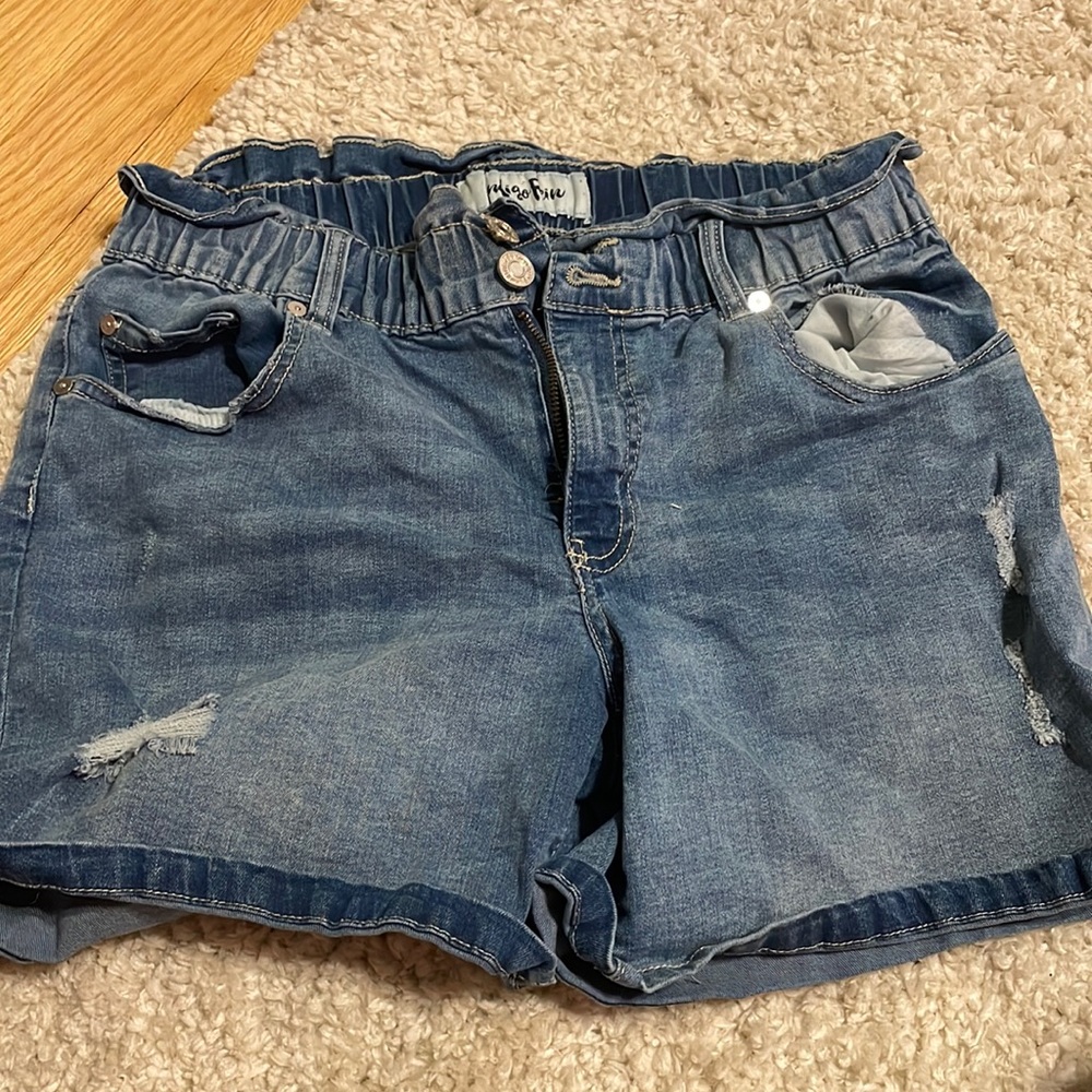 blue jean shorts size 7